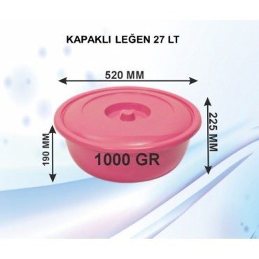 Раковина 27LT с крышкой