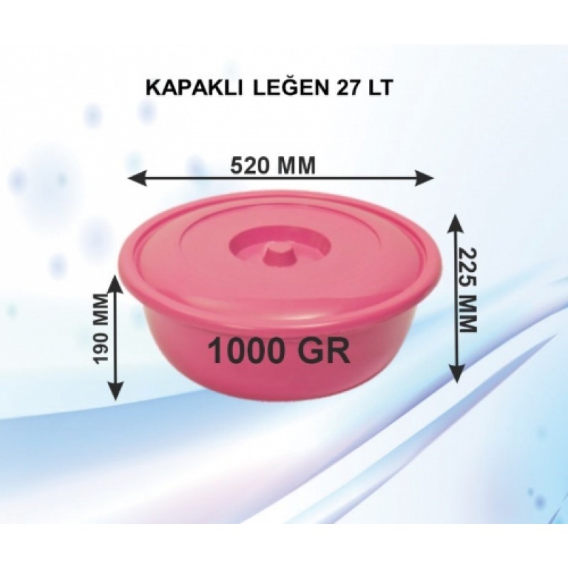 Раковина 27LT с крышкой