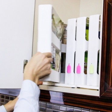 Выдвижная полка для хранения специй