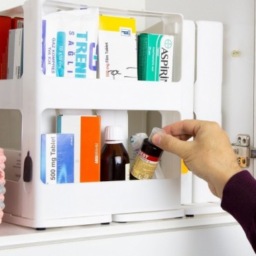 Выдвижная полка для хранения специй