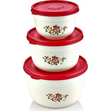 Круглый контейнер для хранения 3 размеров