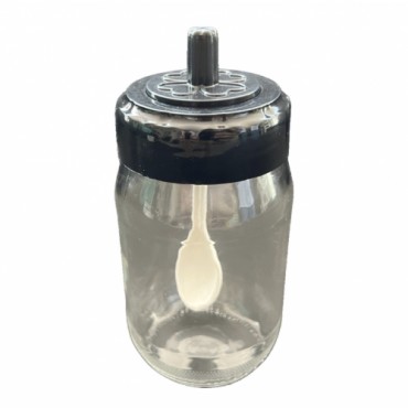 Крышка банки с ложкой