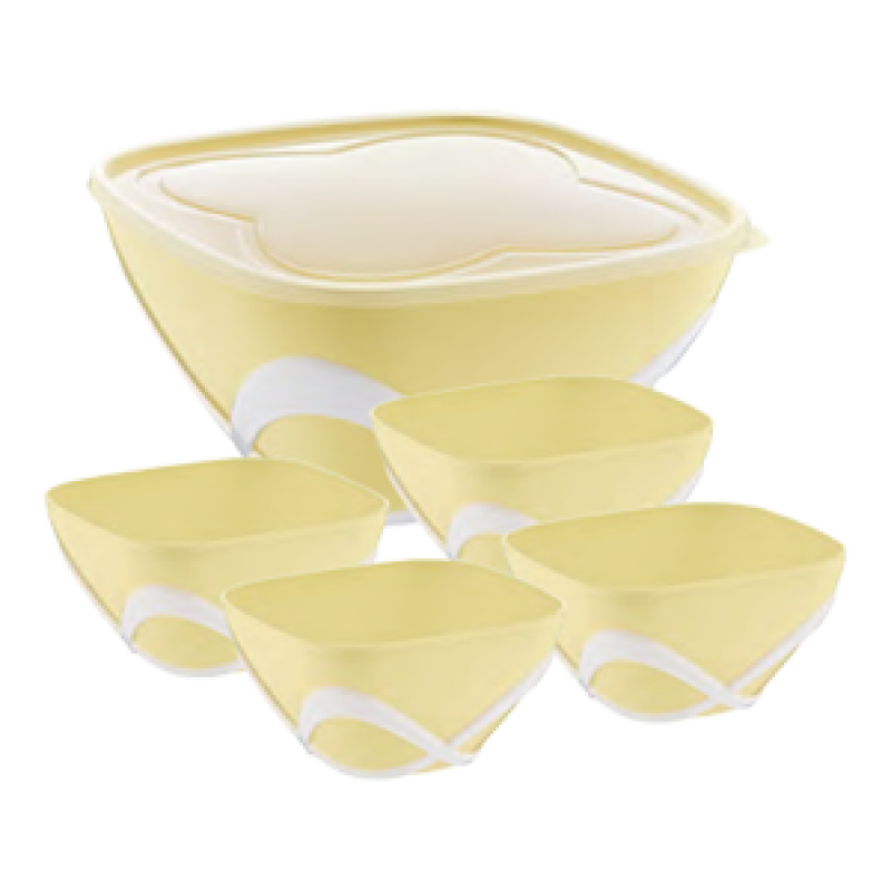 Набор мисок и сахарница