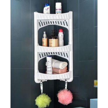 Форма для угловой полки в ванной комнате