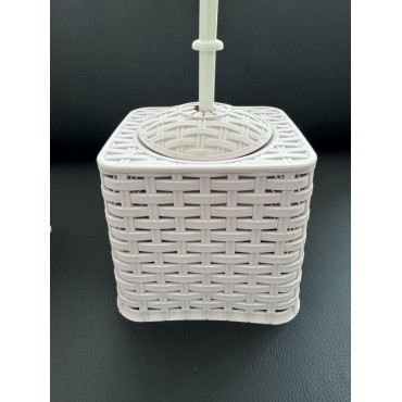 Форма для щетки для туалета из соломы из ротанга