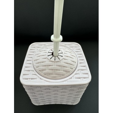 Форма для щетки для туалета из соломы из ротанга