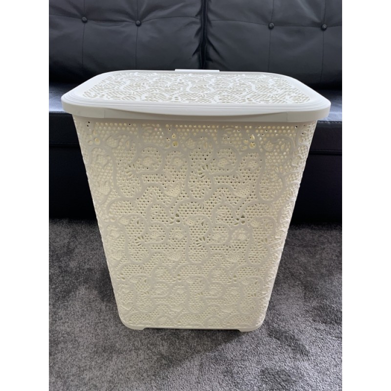 65LT Корзина для белья из трикотажа и кружева