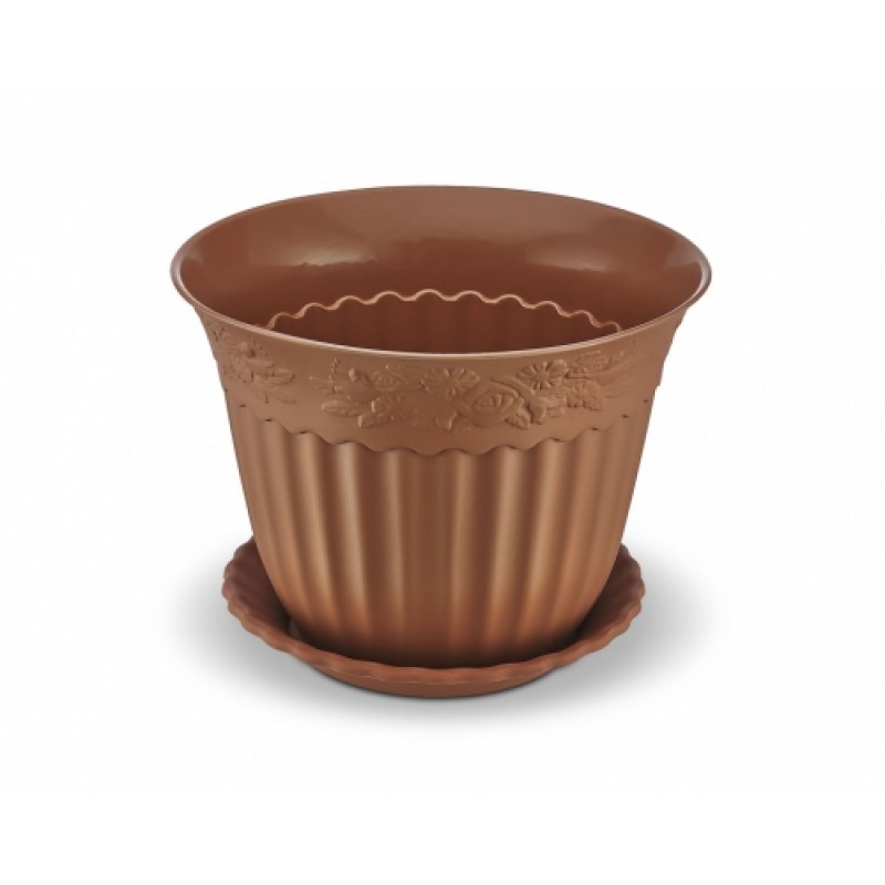 5 размеров формы для цветочных горшков