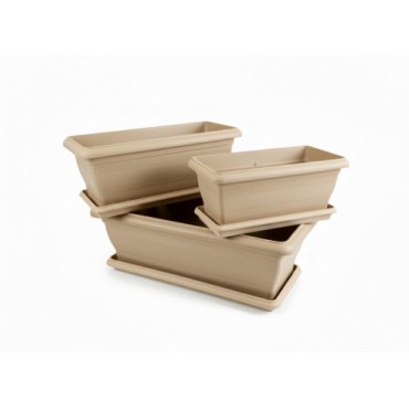 3 размера формы для цветочного горшка