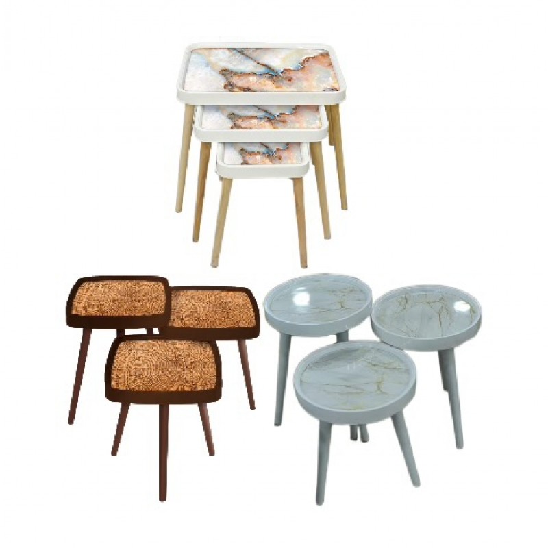 3 модели форм для журнальных столиков