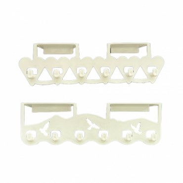 2 модели вешалок для дверных форм