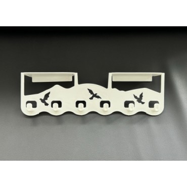 2 модели вешалок для дверных форм