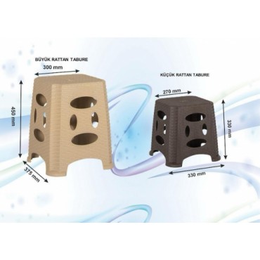 2 размера формы для стула из ротанга