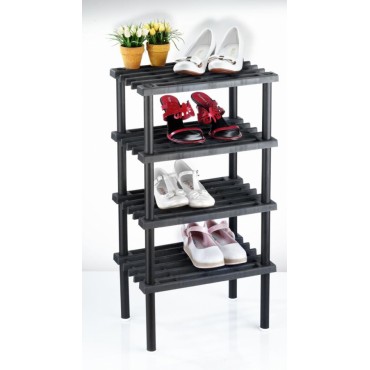 2 модели декоративной стойки и полки для обуви