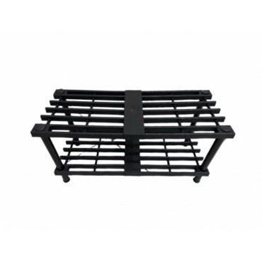 2 модели декоративной стойки и полки для обуви