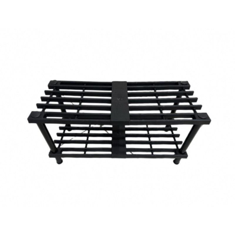 2 модели декоративной стойки и полки для обуви