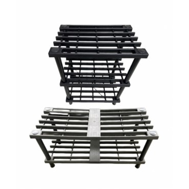 2 модели декоративной стойки и полки для обуви