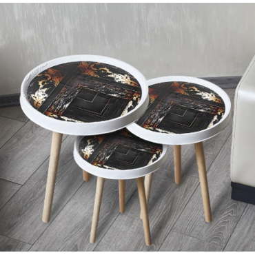 Круглый журнальный столик