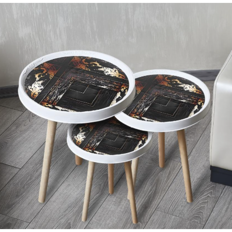 Круглый журнальный столик