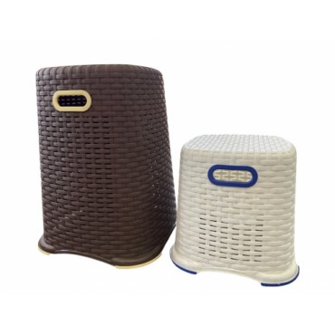 2 размера соломенного табурета